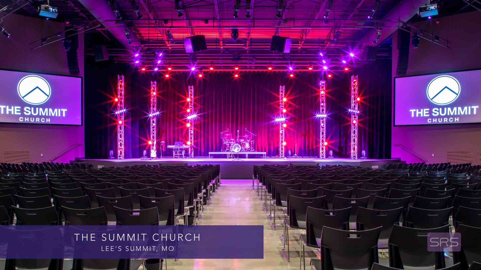 THE SUMMIT CHURCH | Audio Video Lighting Acoustics | Church AVLA